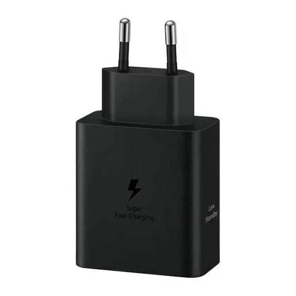 SAMSUNG oryginalna ładowarka sieciowa Typ C + kabel Typ C do Typ C PD 3A 50W EP-T5020XBEGEU czarna blister