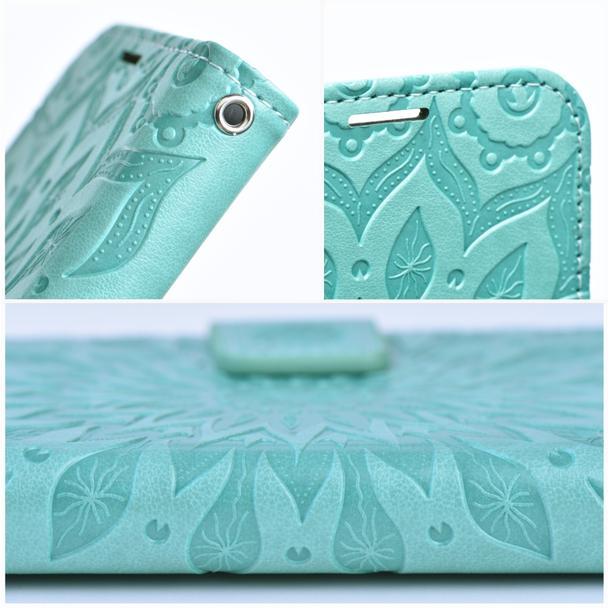 Etui z klapką na Samsung S26 FE Mezzo Book mandala zielone