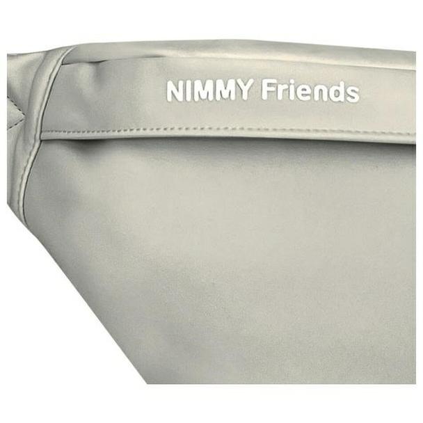 NIMMY nerka na ramię GLASSES COOL CAT szara