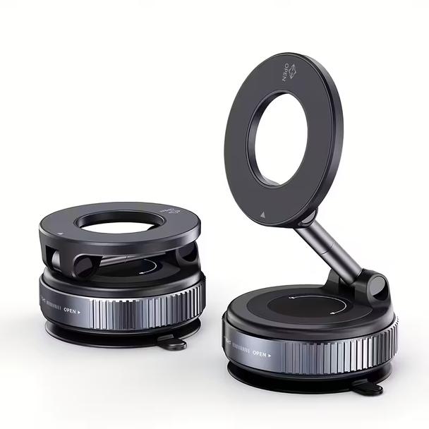 Uchwyt samochodowy K007 Nano Gel kompatybilny z MagSafe czarny