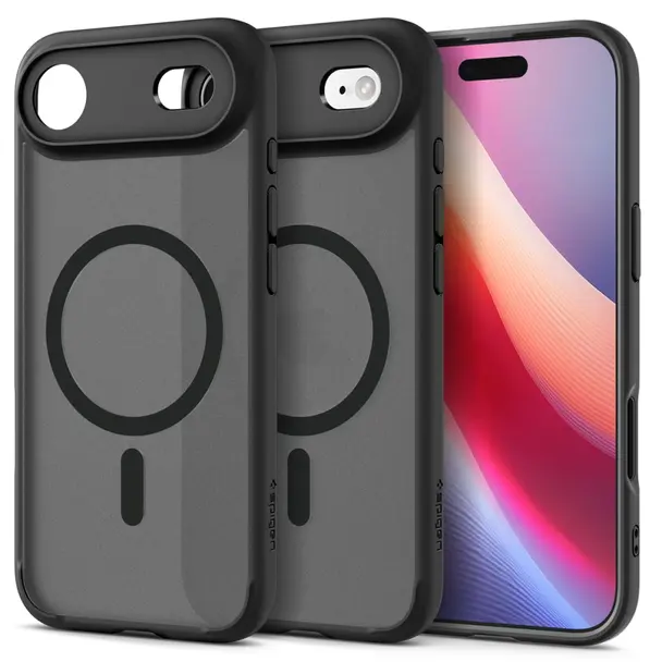 SPIGEN futerał ULTRA HYBRID MAG kompatybilny z MagSafe do IPHONE 17 Air frost black