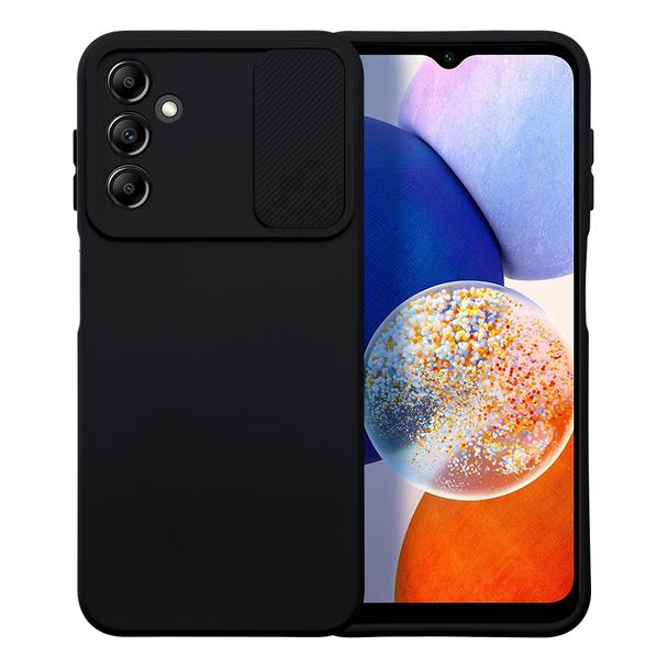 Futerał do Samsung A14 5G / A14 4G Slide czarny