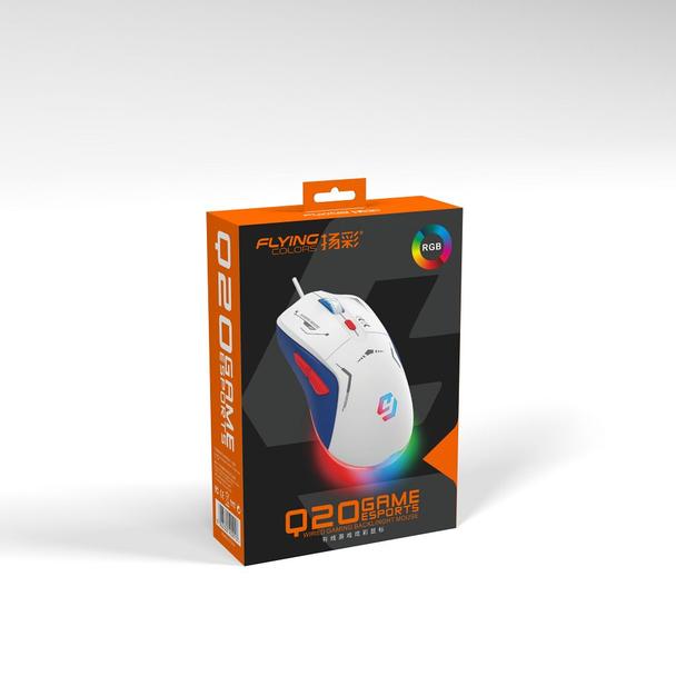 Myszka komputerowa przewodowa USB A Q20