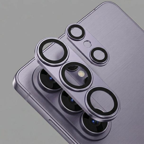 Szkło hartowane na aparat AR+AF Full Metal do SAMSUNG S26 ULTRA fioletowe