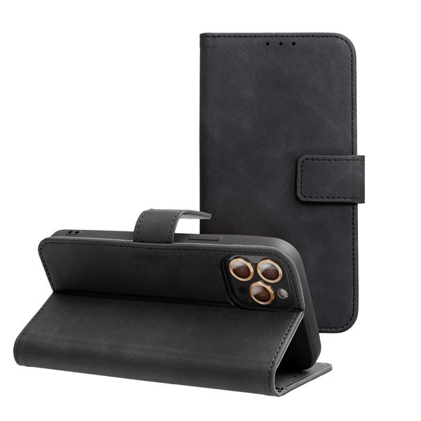 Etui z klapką na Samsung S26 Tender Book czarne
