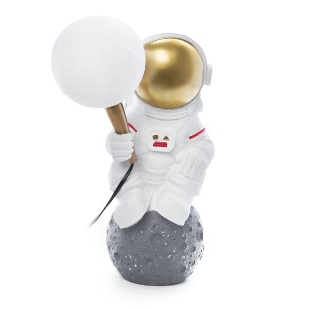 Lampka nocna ASTRONAUTA Art Deco siedzący (wzór 4) AMTL