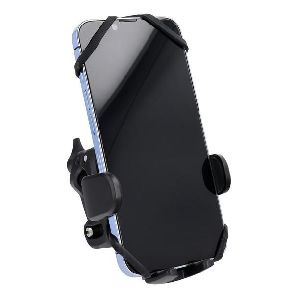 Uchwyt rowerowy PREMIUM zaciskowy na kierownicę H6-MB01 czarny