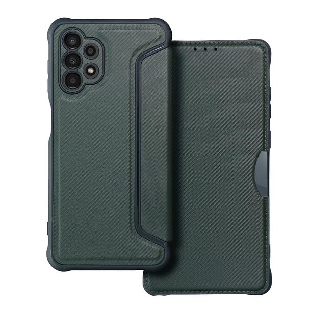 Etui z klapką na Samsung A32 LTE ( 4G ) Razor Book ciemnozielone