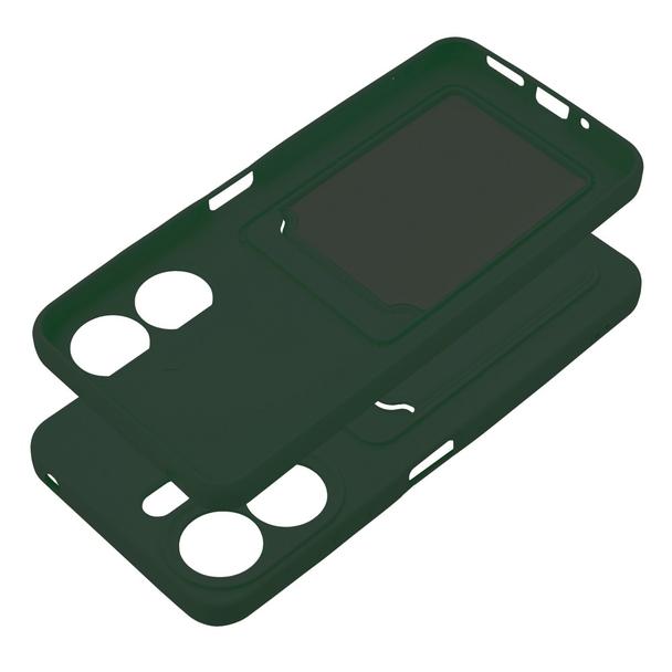 Futerał do Xiaomi Redmi 13C / Poco C65 Card Case zielony