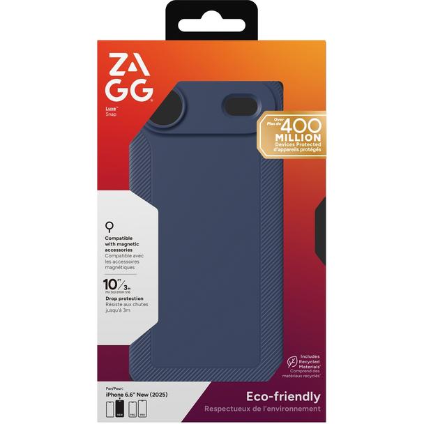 ZAGG futerał LUXE SNAP kompatybilny z MagSafe do IPHONE 17 Air navy