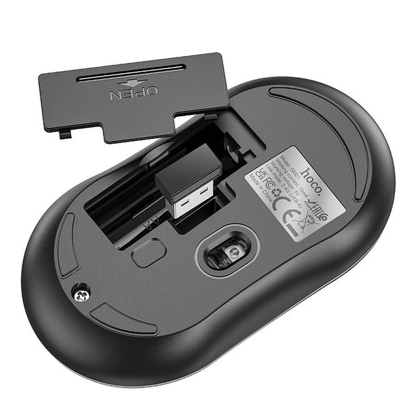 Myszka bezprzewodowa Hoco 2,4G 1600 dpi GM21 czarna