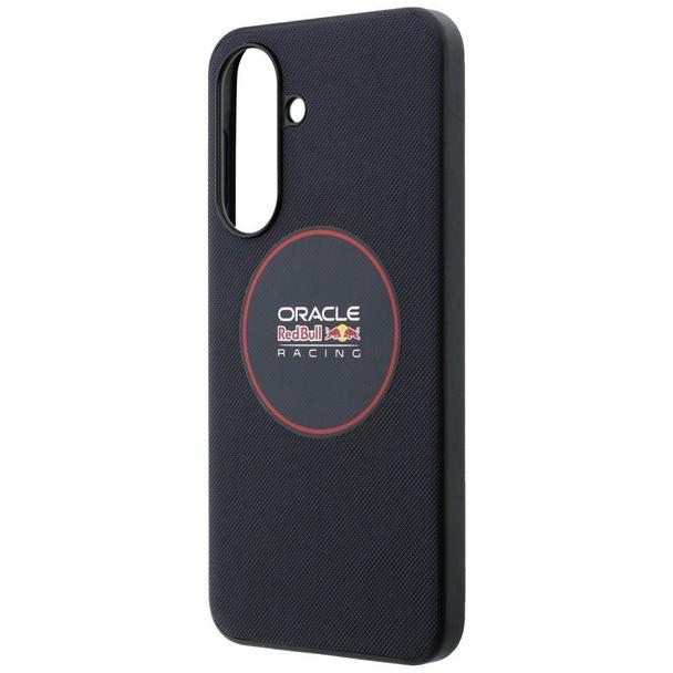 RED BULL futerał do SAMSUNG A37 RBHCA3724PUILVR (Meshed PU Red Ring & Metal Buttons) granatowy