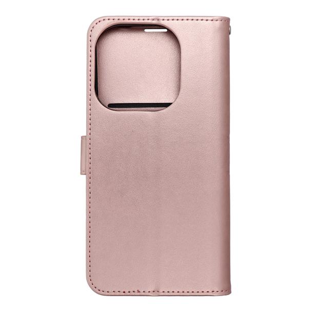 Etui z klapką na Xiaomi Redmi 15T Mezzo Book mandala złoto-różowe