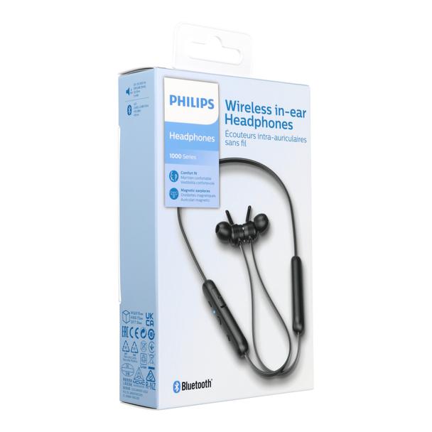 Słuchawki bezprzewodowe douszne Philips TAE1205BK czarne