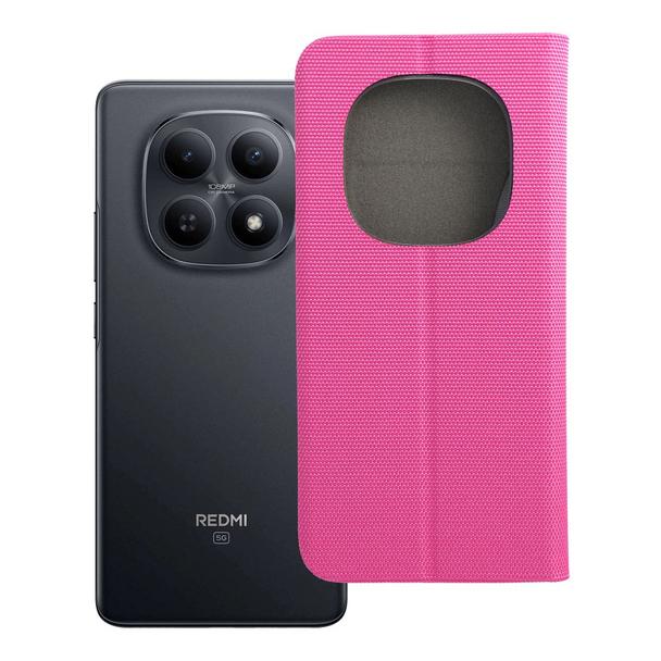 Etui z klapką na Xiaomi Redmi NOTE 15 PRO PLUS 5G Sensitive Book różowe