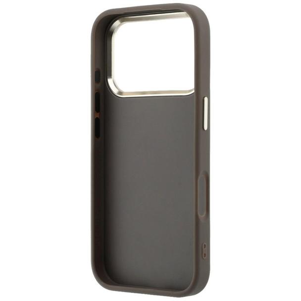 GUESS futerał do IPHONE 18 Pro/17 Pro (4G & Big Strass Logo) brązowy
