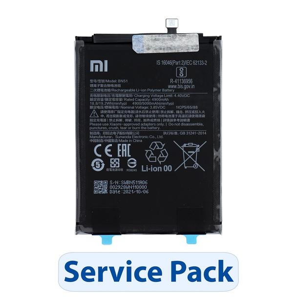 ServicePack Bateria BN54 do XIAOMI Redmi 9 / Note 9 / Redmi 10X 4G