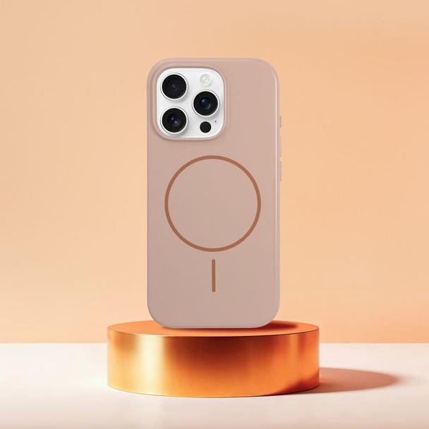 Etui na iPhone 17 AIR Glossy Mag Cover zgodny z MagSafe złote