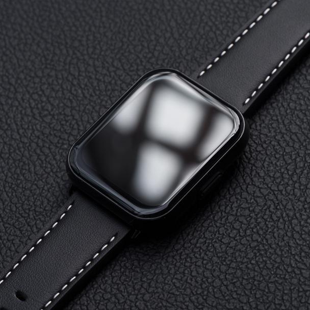 Pasek do Apple Watch Forcell F-Design FA20 dziurki skóra ekologiczna 38 / 40 / 41 mm czarny