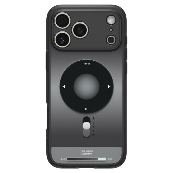SPIGEN futerał ULTRA HYBRID kompatybliny z MagSafe do IPHONE 18 Pro / 17 Pro classic black