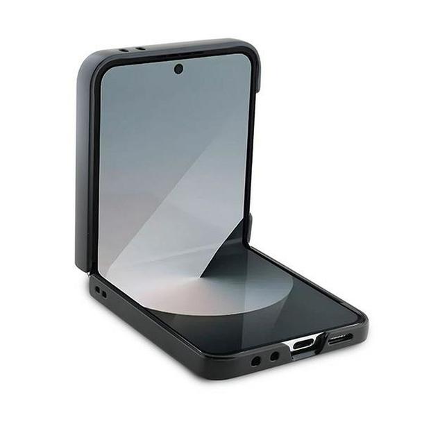 GUESS futerał do SAMSUNG Z Flip 6 GUHCZF64GMGBR (PU 4G Leather Metal Logo) brązowy