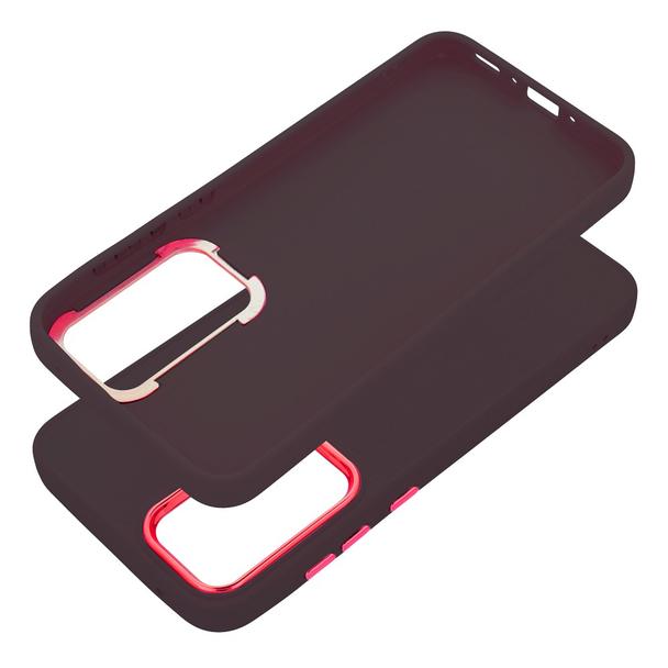 Futerał do Samsung A35 5G Frame fioletowy