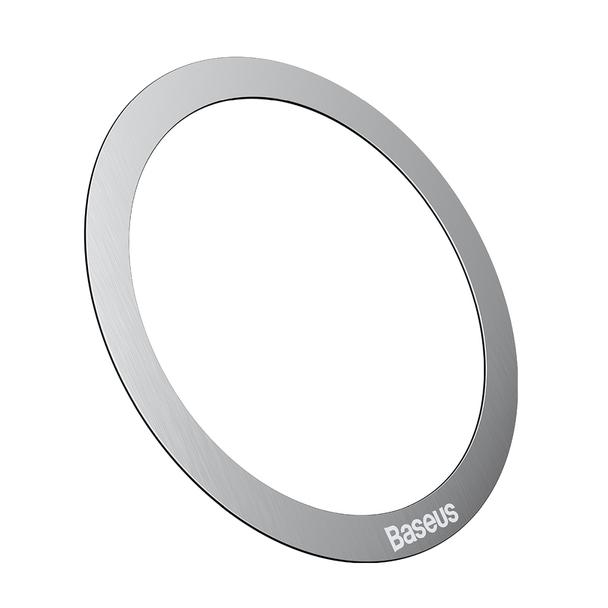 BASEUS blaszki uniwersalne kompatybilne z MagSafe PCCH000012 2 sztuki srebrne