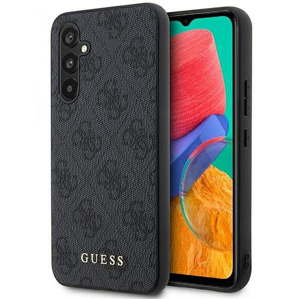 GUESS futerał do SAMSUNG A54 GUHCSA54G4GFGR (4G Metal Gold Logo) szary