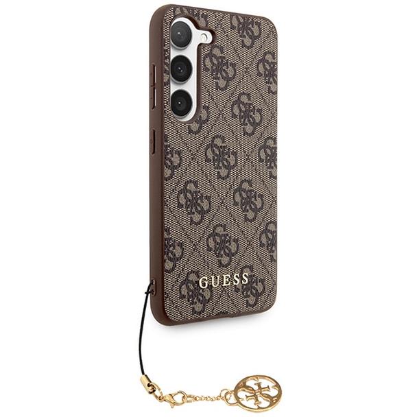 GUESS futerał do SAMSUNG A55 GUHCSA55GF4GBR (PU 4G with Charm) brązowy
