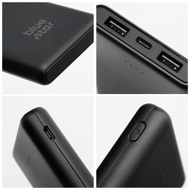Powerbank Blue Star W1061 2A 10000 mAh czarny