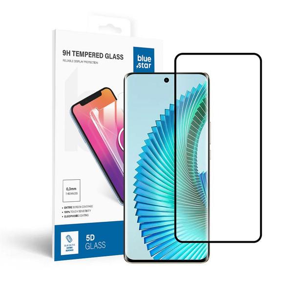 Szkło hartowane do Honor Magic 6 LITE Blue Star 5D czarne