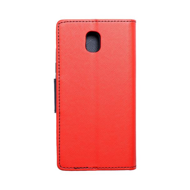 Kabura FANCY Book do SAMSUNG J5 2017 czerwono granatowy