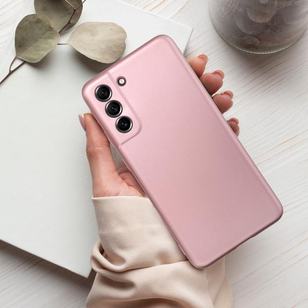 Etui na Samsung A27 5G Metallic różowe