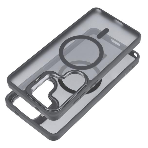 Etui na Samsung A57 Forcell F-Protect Shadow Stand Premium zgodne z MagSafe szary 0INT