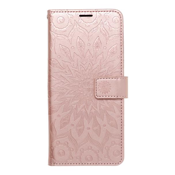 Etui z klapką na Samsung S26 FE Mezzo Book mandala złoto-różowe