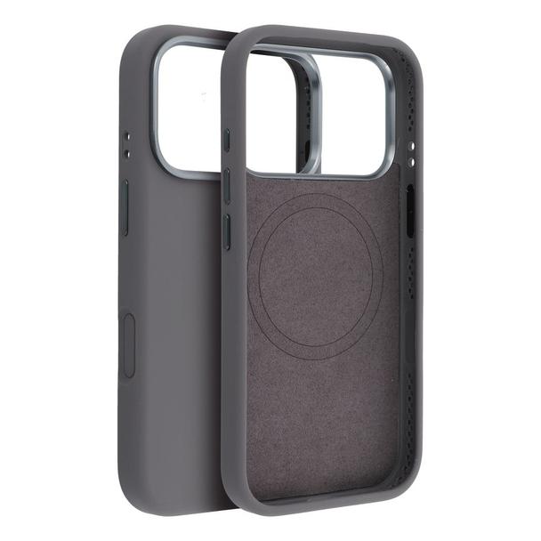 Etui na Samsung S26 Forcell F-Protect Frame Premium zgodne z MagSafe szare 0INT