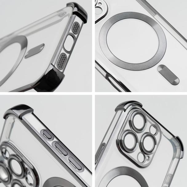 Futerał do iPhone 17 PRO Antishock Electro zgodny z MagSafe czarny