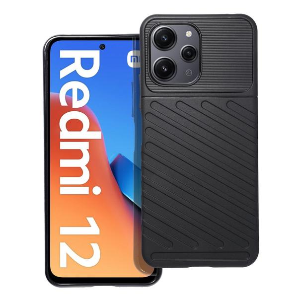 Futerał do Xiaomi Redmi 12 4G Thunder czarny