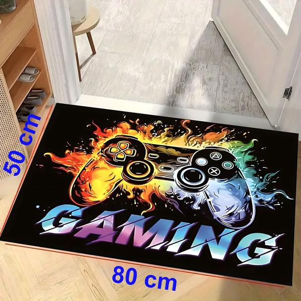 Mata ochronna pod krzesło wzór gamingowy 50 x 80 cm RC-K-1541