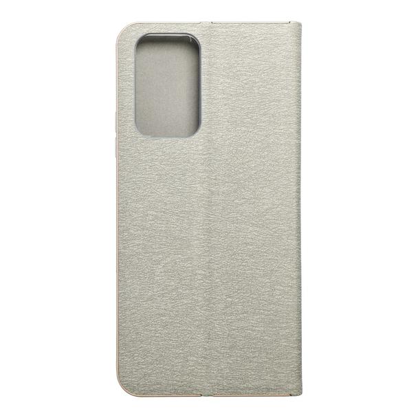 Etui z klapką na Xiaomi Redmi NOTE 10 PRO Luna Book Gold srebrne