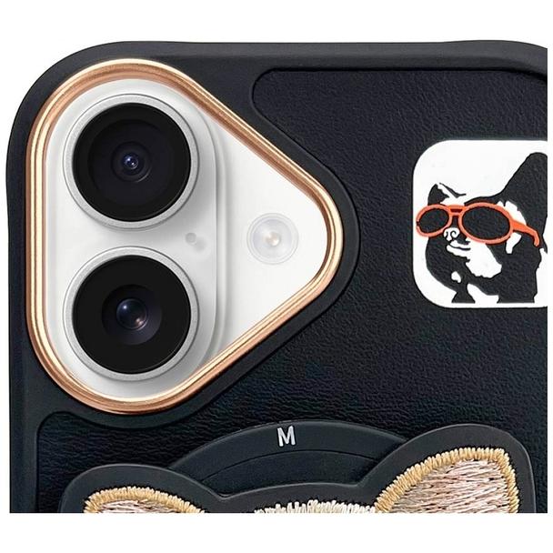 NIMMY futerał GLASSES COOL DOG kompatybilny z MagSafe do IPHONE 16 czarny