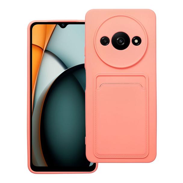 Futerał CARD CASE do XIAOMI Redmi A3 4G różowy
