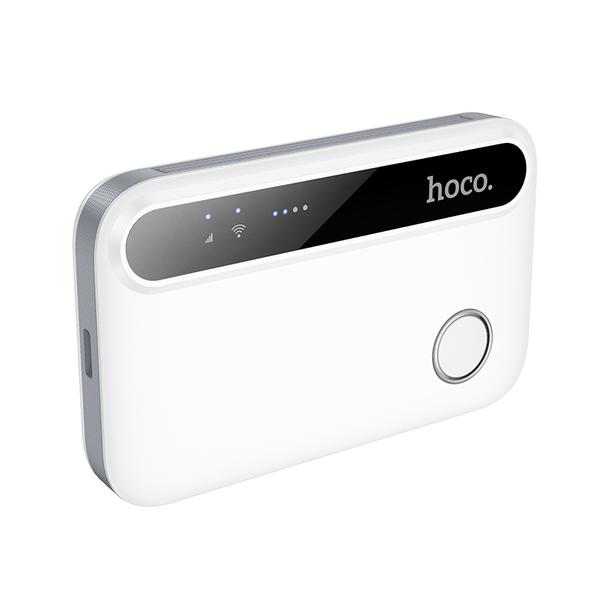 Router bezprzewodowy przenośny Hoco WiFi HI41 biały