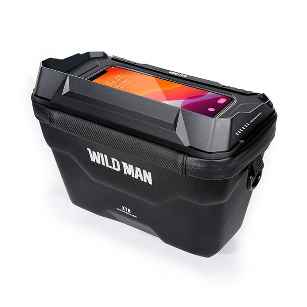 WILDMAN sakwa rowerowa na kierownicę na zamek 3L (4"-7") XT8 czarna