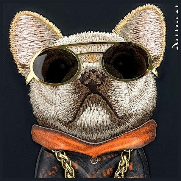 NIMMY futerał GLASSES COOL DOG do IPHONE 15 czarny