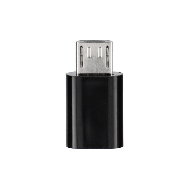 Adapter USB C do Micro USB Blue Star czarny