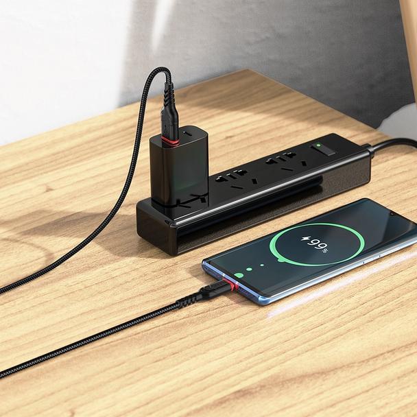 Kabel USB A do USB C Hoco QC 3A 1 m X59 czarny