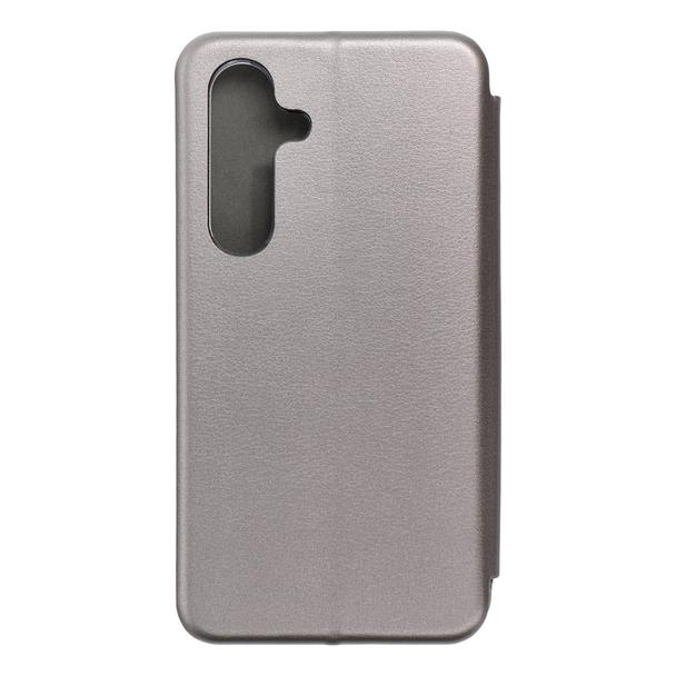 Etui z klapką na Samsung S24 Elegance Book stalowe