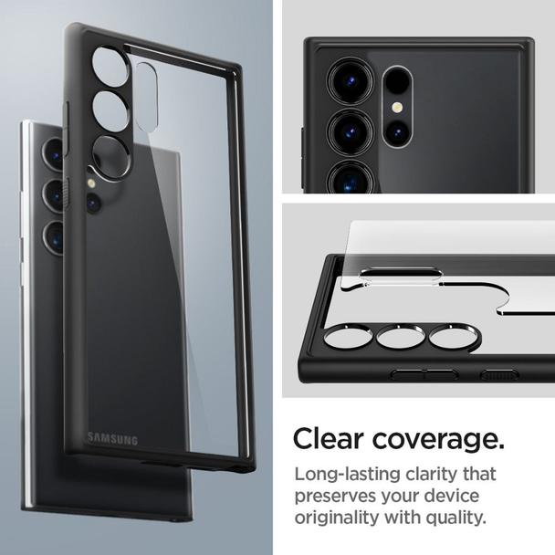 SPIGEN futerał ULTRA HYBRID do SAMSUNG S24 Ultra matte black