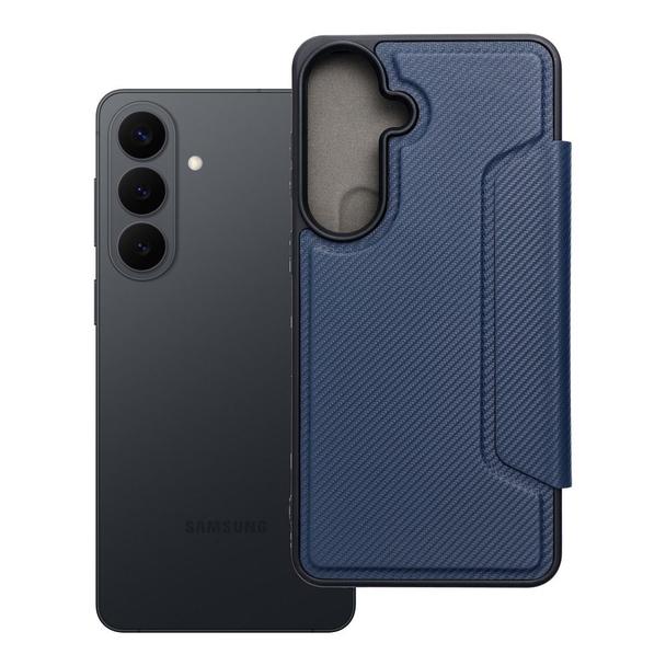 Etui z klapką na Samsung S26 PLUS Razor Book niebieskie